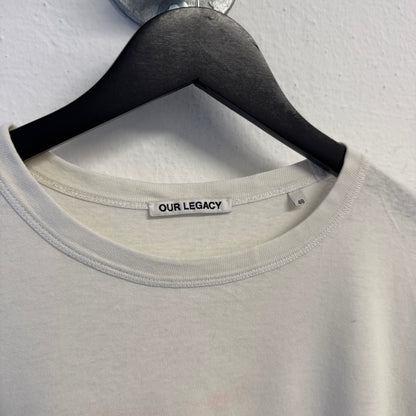 OUR LEGACY New Box 'Cut Cost' Graphic TShirt