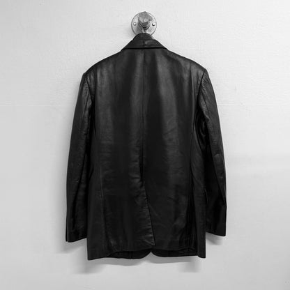 YOHJI YAMAMOTO D’URBAN A.A.R Leather Blazer Jacket