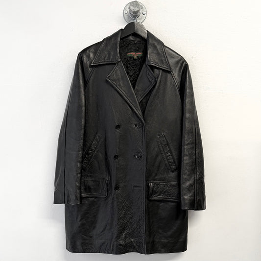 KATHARINE HAMNETT Peacoat Leather Jacket
