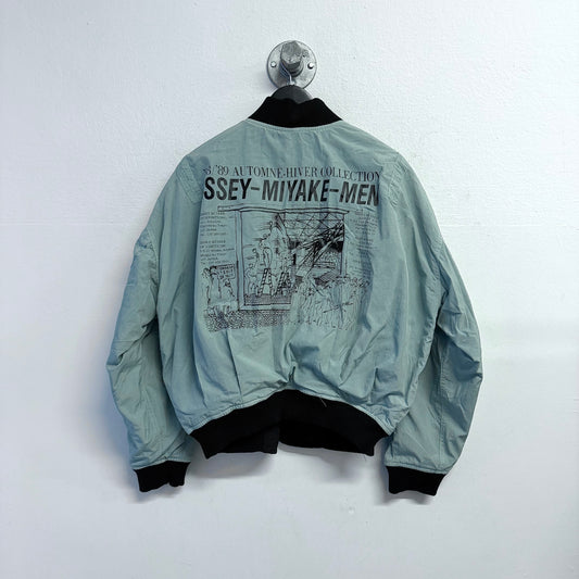 ISSEY MIYAKE ‘88-‘89 Automne-Hiver Collection Double-Faced Bomber Jacket
