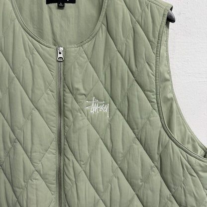 STÜSSY Diamond Quilted Vest