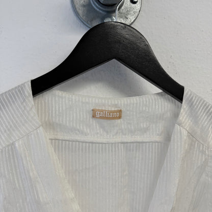 JOHN GALLIANO Silk Top Shirt