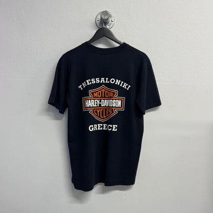 HARLEY DAVIDSON 1995 Single Stitch Ultraviolet V2 Engine TShirt