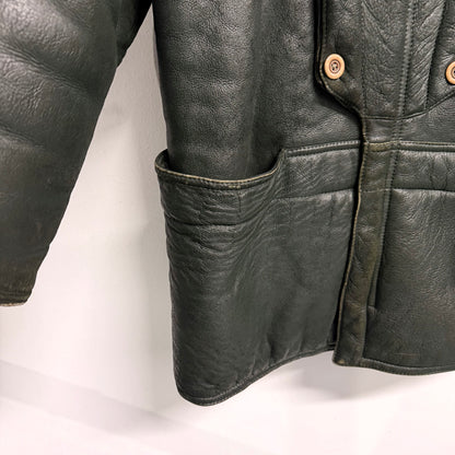 MARITHÉ FRANÇOIS GIRBAUD By RUFFO 1980s Shearling Leather Jacket
