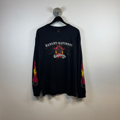 HARLEY DAVIDSON Flame Long Sleeve TShirt