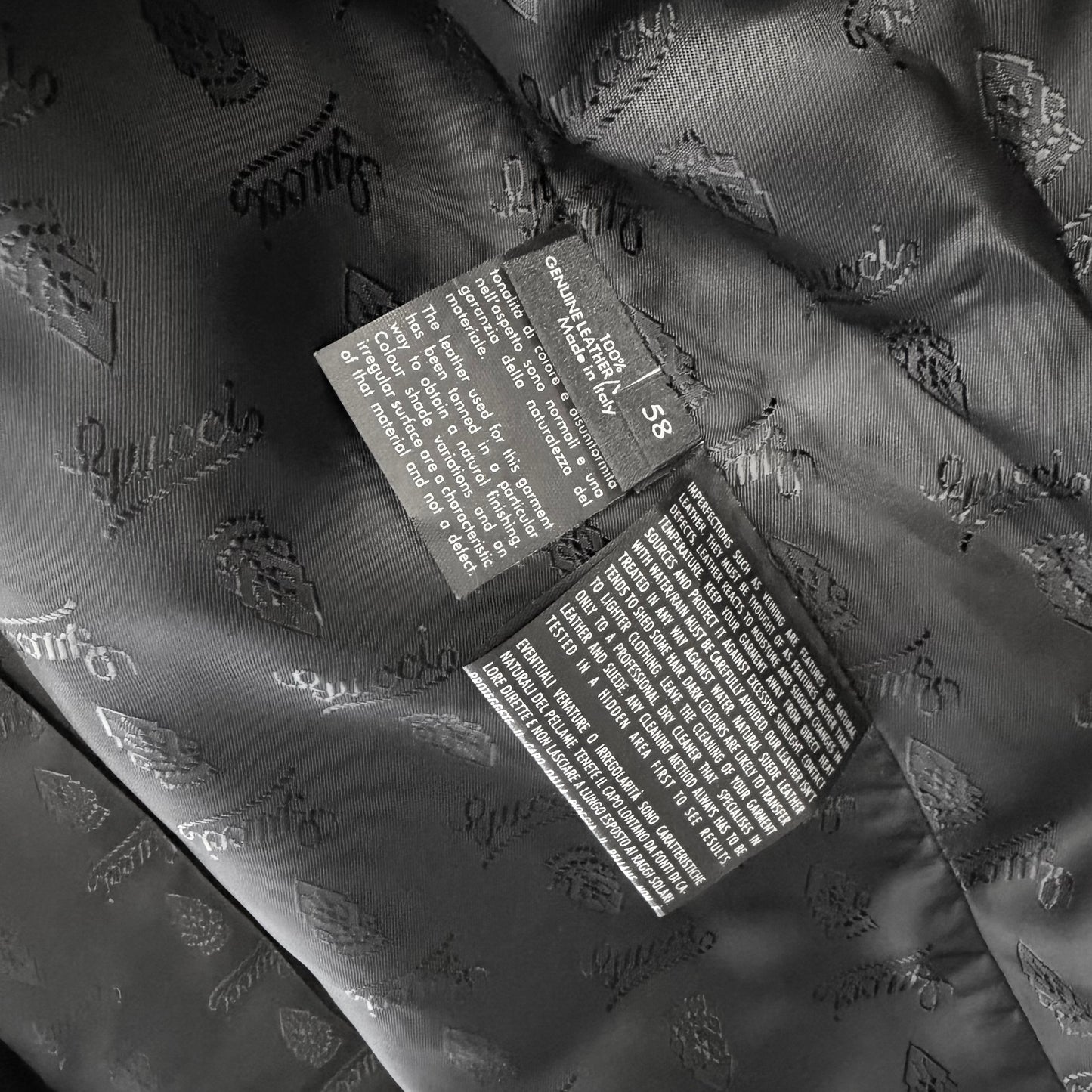 GUCCI By TOM FORD 00s Vintage Pony Hair Leather Blazer Jacket