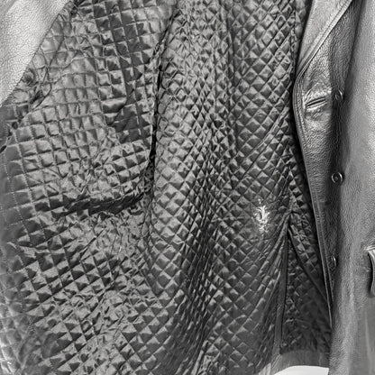 KATHARINE HAMNETT Peacoat Leather Jacket