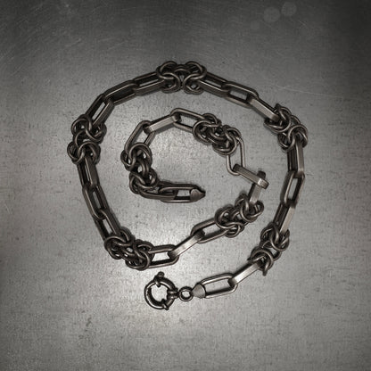 VINTAGE Necklace/Wallet Chain 925 Sterling Silver