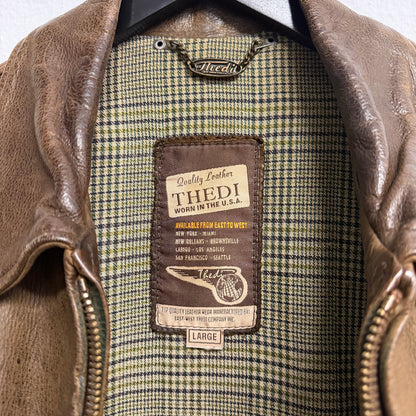 THEDI Leather Vintage Jacket
