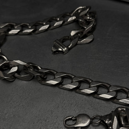 VINTAGE Cuban Link Chain 925 Sterling Silver