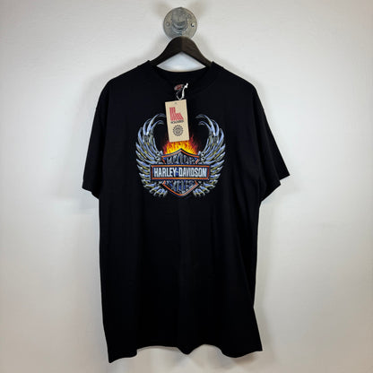 HARLEY DAVIDSON 1999 Holoubek NOS Chrome Wings Vintage Tshirt