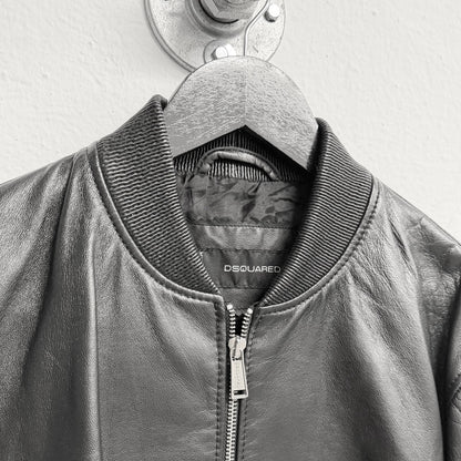 DSQUARED2 Motorcycle Leather Jacket