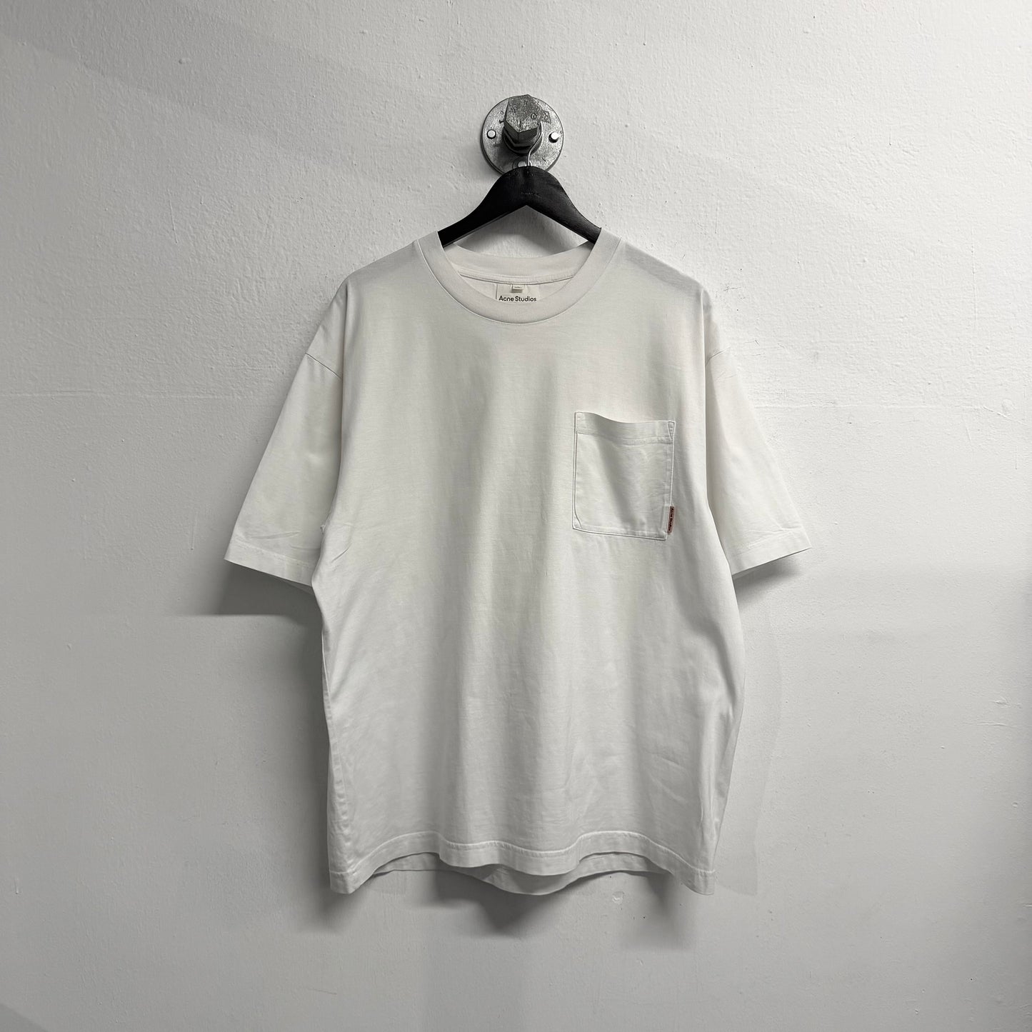 ACNE STUDIOS Pink Label Crewneck Oversized T-Shirt