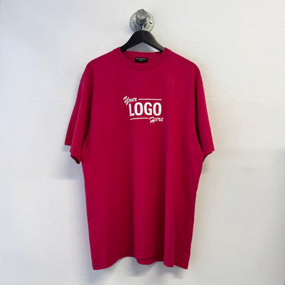 BALENCIAGA Your Logo Here Monogram Oversized TShirt