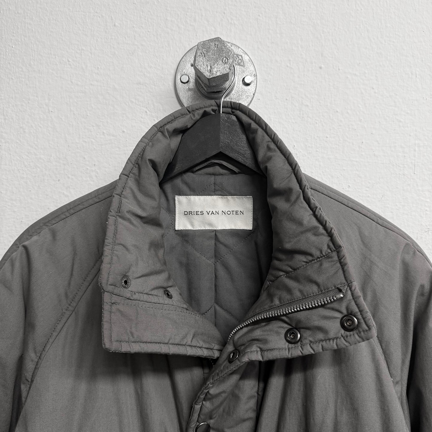 DRIES VAN NOTEN Vasco Padded Cargo Belted Jacket