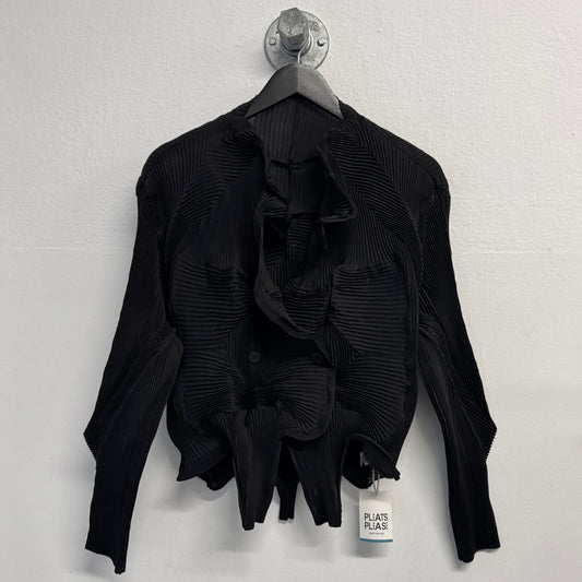 ISSEY MIYAKE PLEATS PLEASE Button Top
