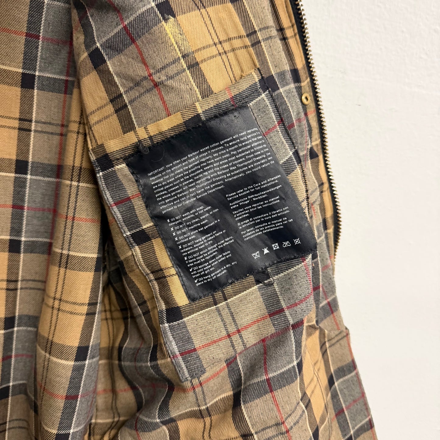 BARBOUR International Waxed Jacket