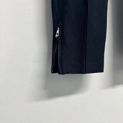 VERSACE Pleated Dark Blue Pants