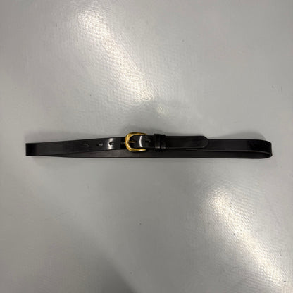VINTAGE Slim Leather Belt