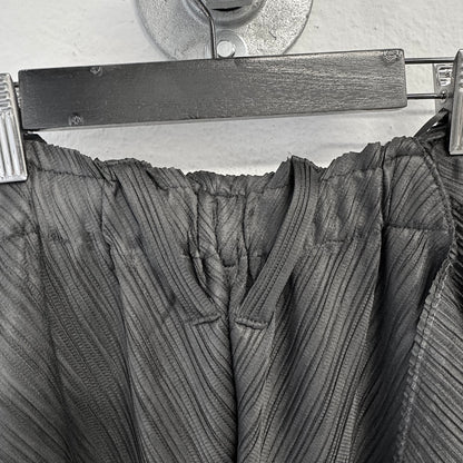 ISSEY MIYAKE PLEATS PLEASE Wide Double Pleated Pants