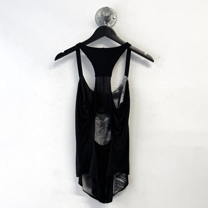HELMUT LANG Silk Graphic Tank Top