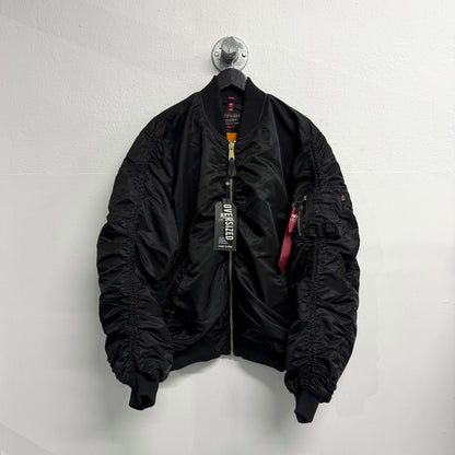 ALPHA INDUSTRIES MA-1 Oversized Puckered Bomber Jacket