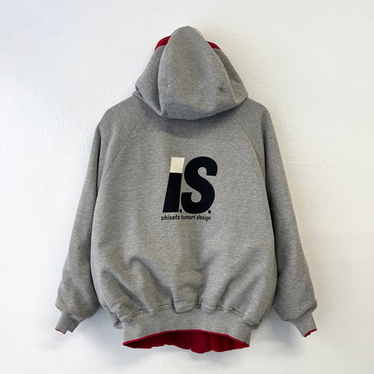 ISSEY MIYAKE IS CHISATO TSUMORI DESIGN 1980s 80s Reversible Hoodie Jacket
