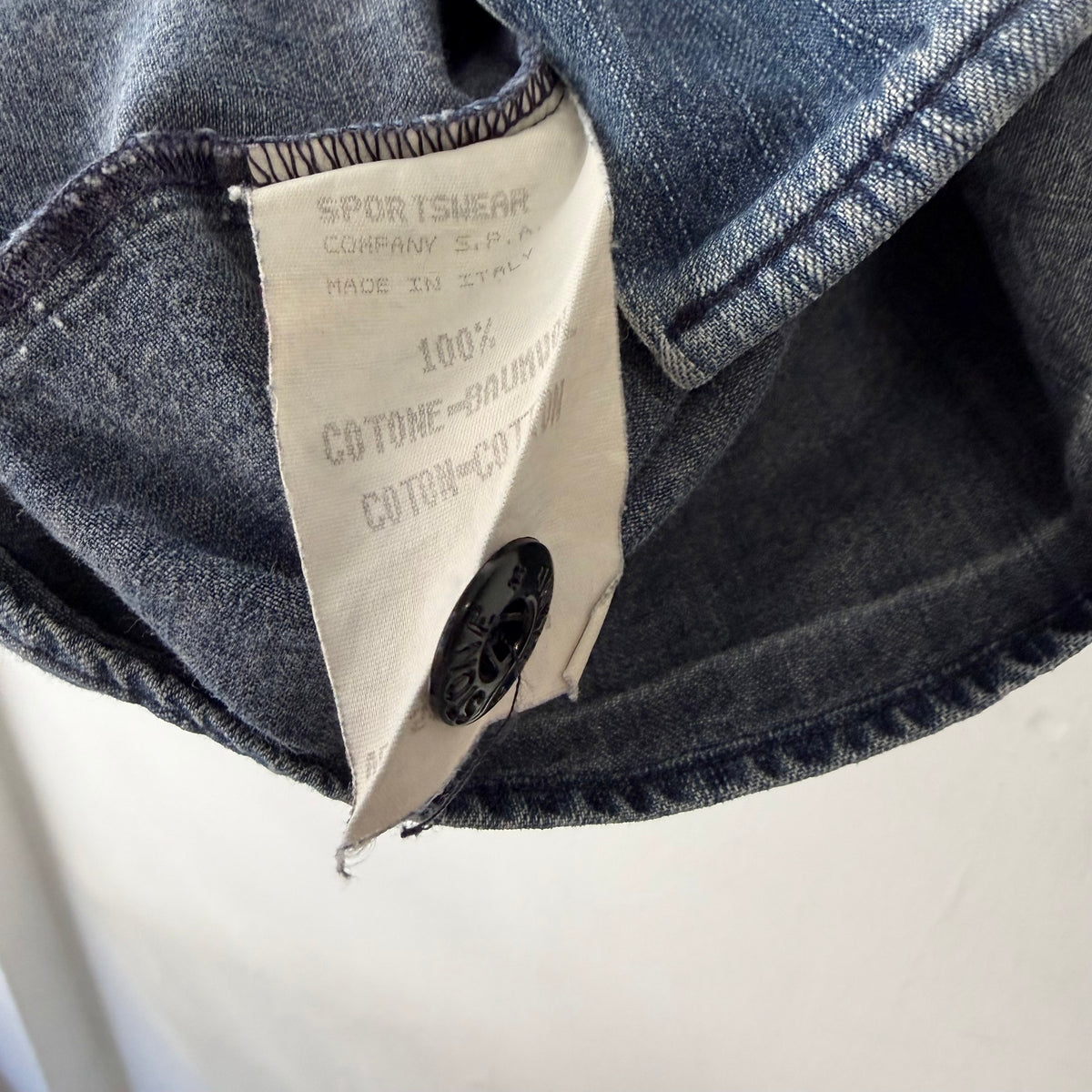 STONE ISLAND 1995 Denim shirt