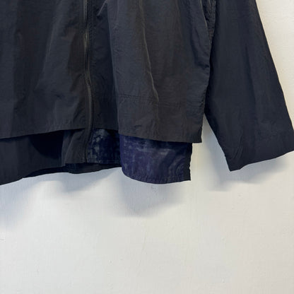 COTTWEILLER Black Cave Shirt Technical Satin Jacket