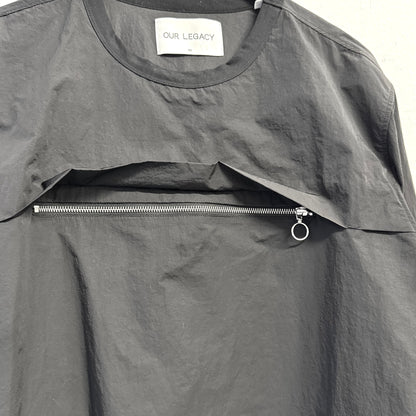 OUR LEGACY Windbreaker Kangaroo Pocket Pullover