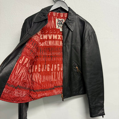 JEAN PAUL GAULTIER JPG F/W 1995 Virus Leather Jacket