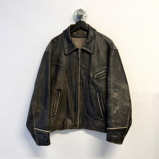 THEDI LEATHERS Vintage Aviator Jacket