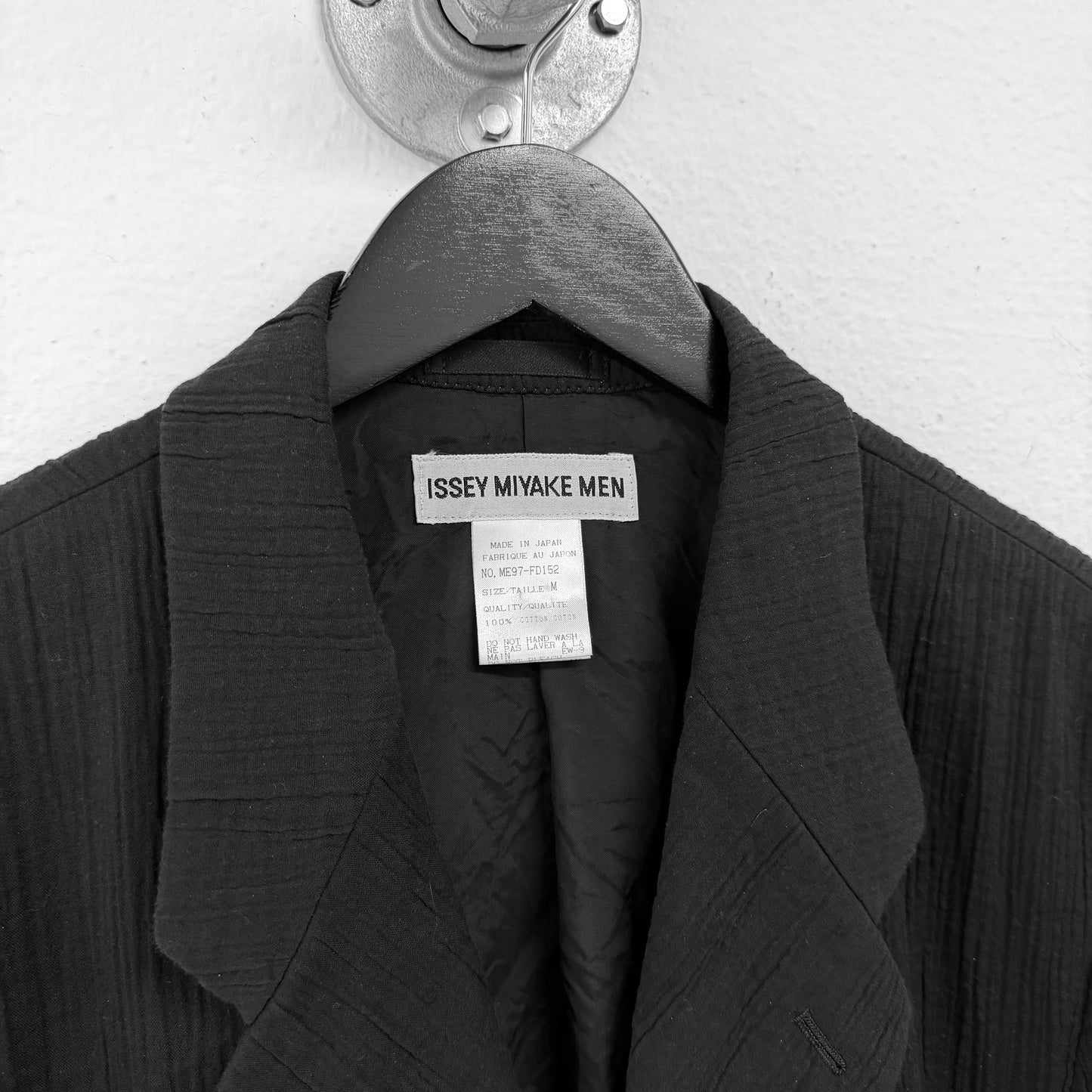 ISSEY MIYAKE 90s Vintage Cotton Plisse Suit