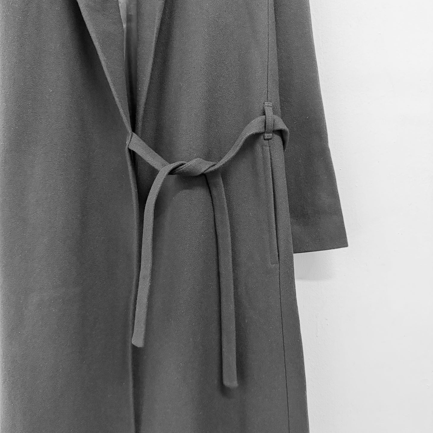 DRIES VAN NOTEN Wool Cashmere Belted Coat
