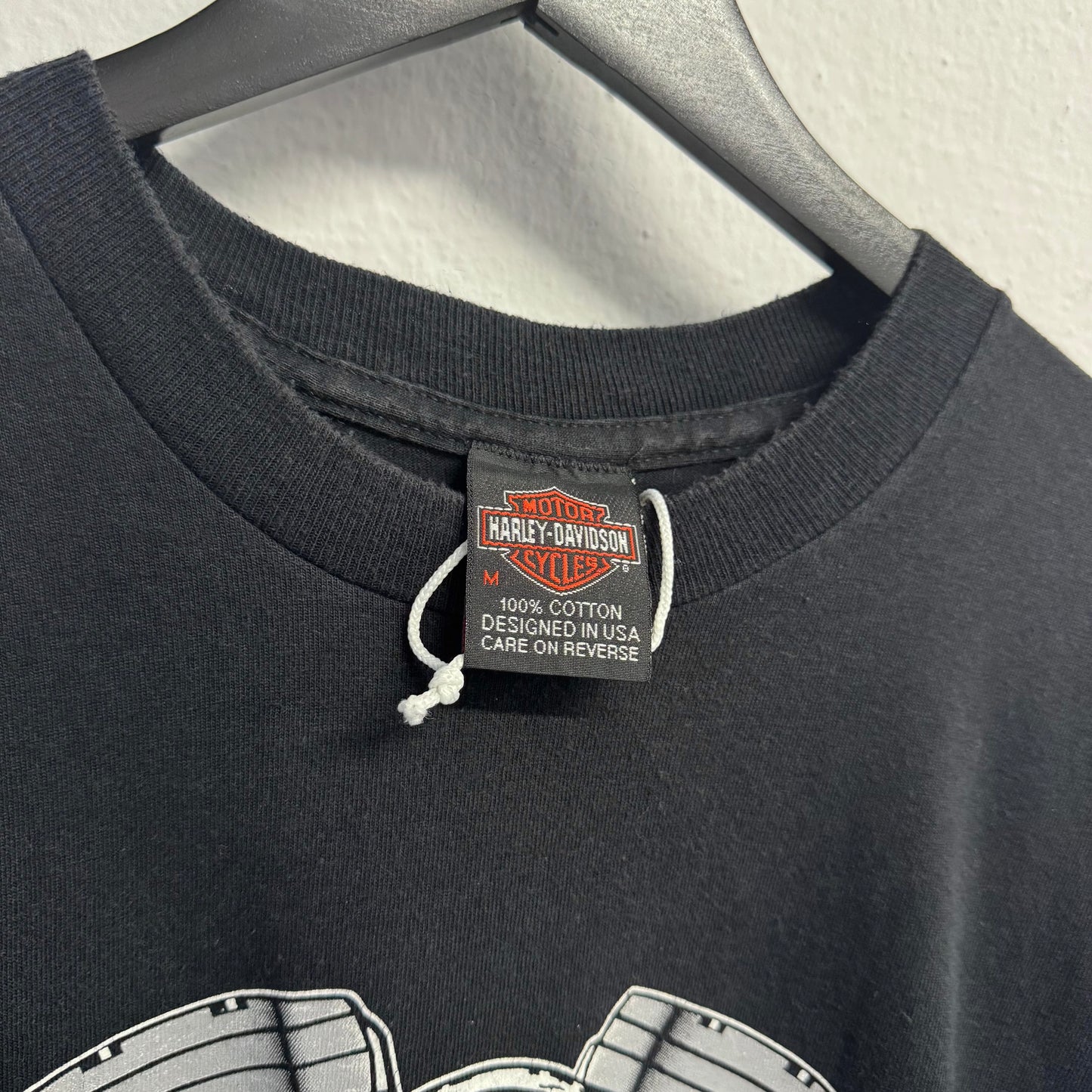 HARLEY DAVIDSON 1995 Single Stitch Ultraviolet V2 Engine TShirt