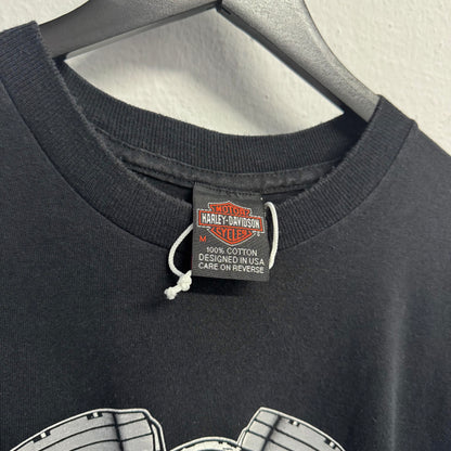 HARLEY DAVIDSON 1995 Single Stitch Ultraviolet V2 Engine TShirt