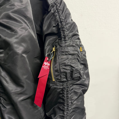 ALPHA INDUSTRIES MA-1 Oversized Puckered Bomber Jacket