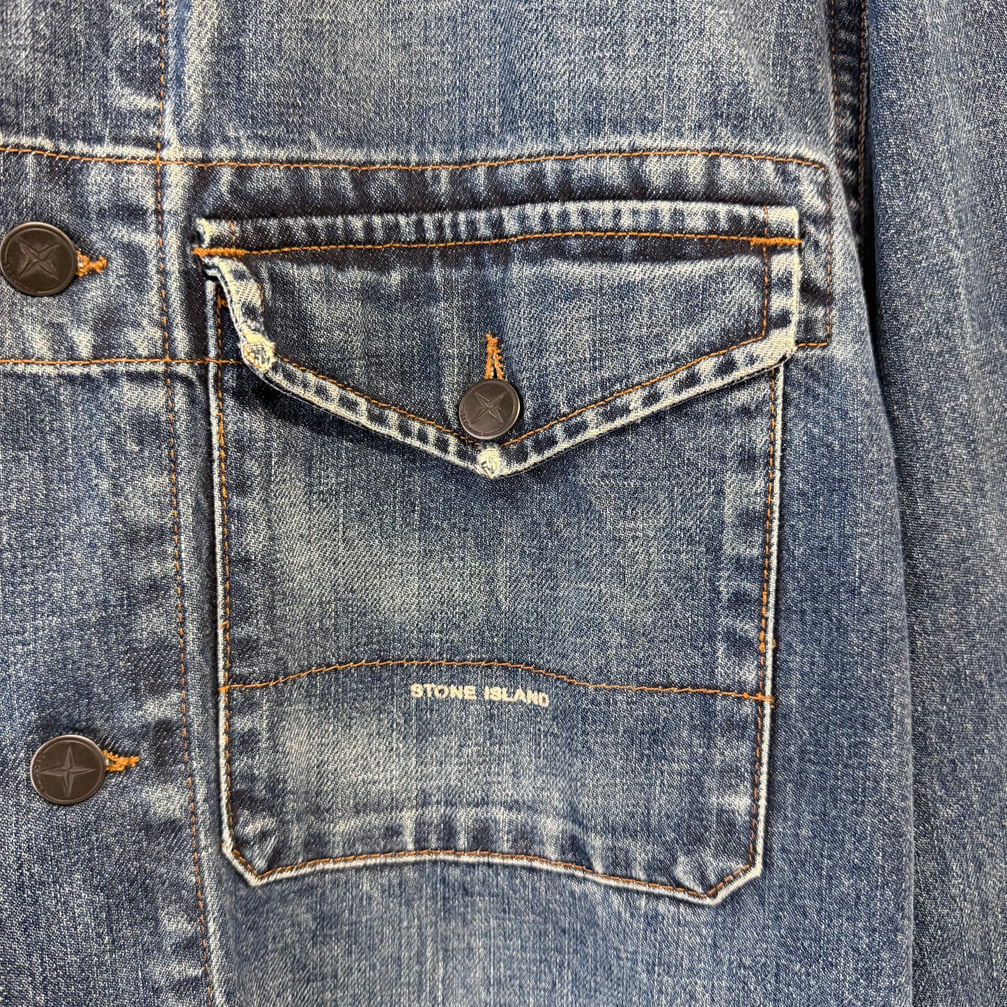 STONE ISLAND 2006 Denim Trucker Jacket