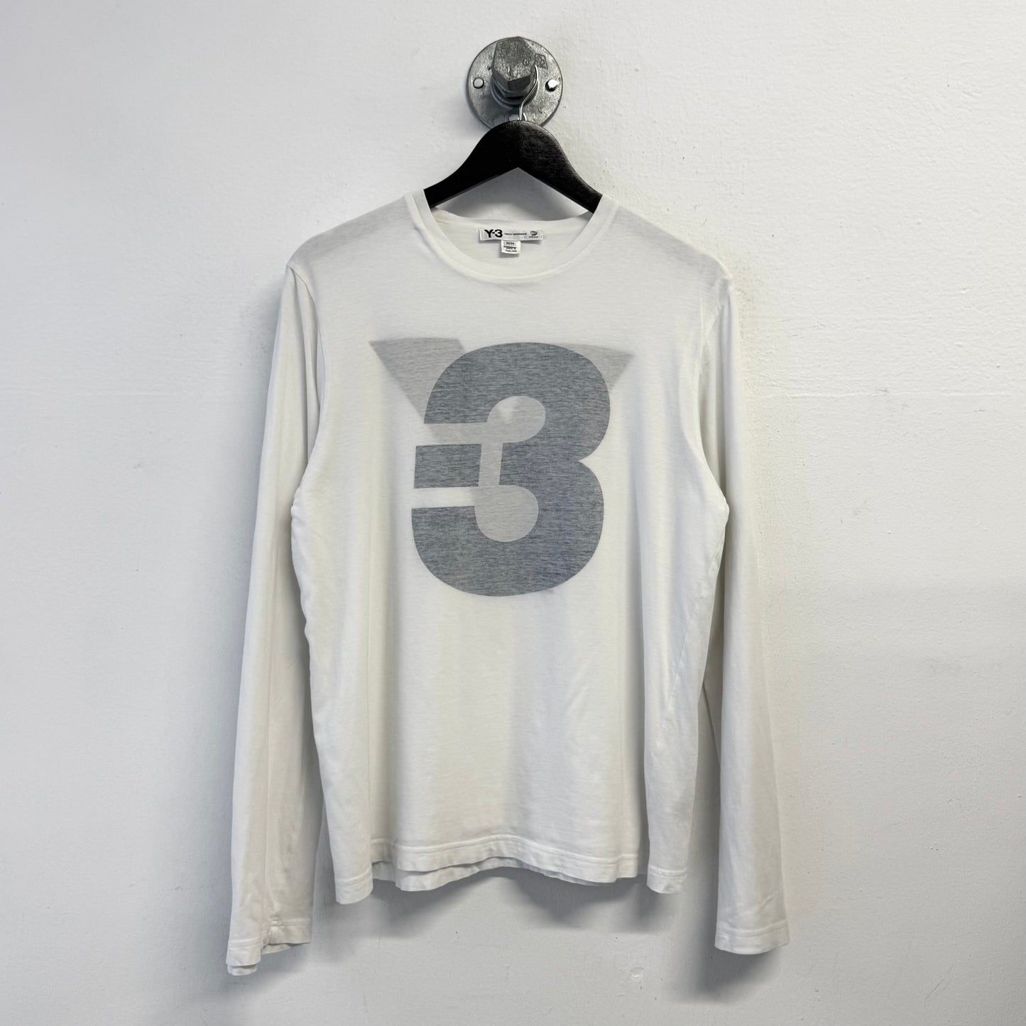 YOHJI YAMAMOTO Y3 Reverse Double Layered Long Sleeve TShirt
