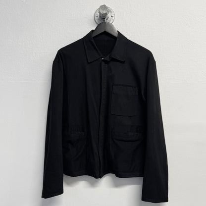 YOHJI YAMAMOTO POUR HOMME Black Zip Jacket