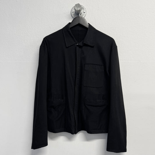 YOHJI YAMAMOTO POUR HOMME Black Zip Jacket
