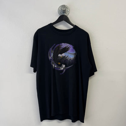 HARLEY DAVIDSON 1996 Single Stitch Holoubek Eagle TShirt
