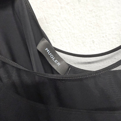 MUGLER Double Strap Mini Dress