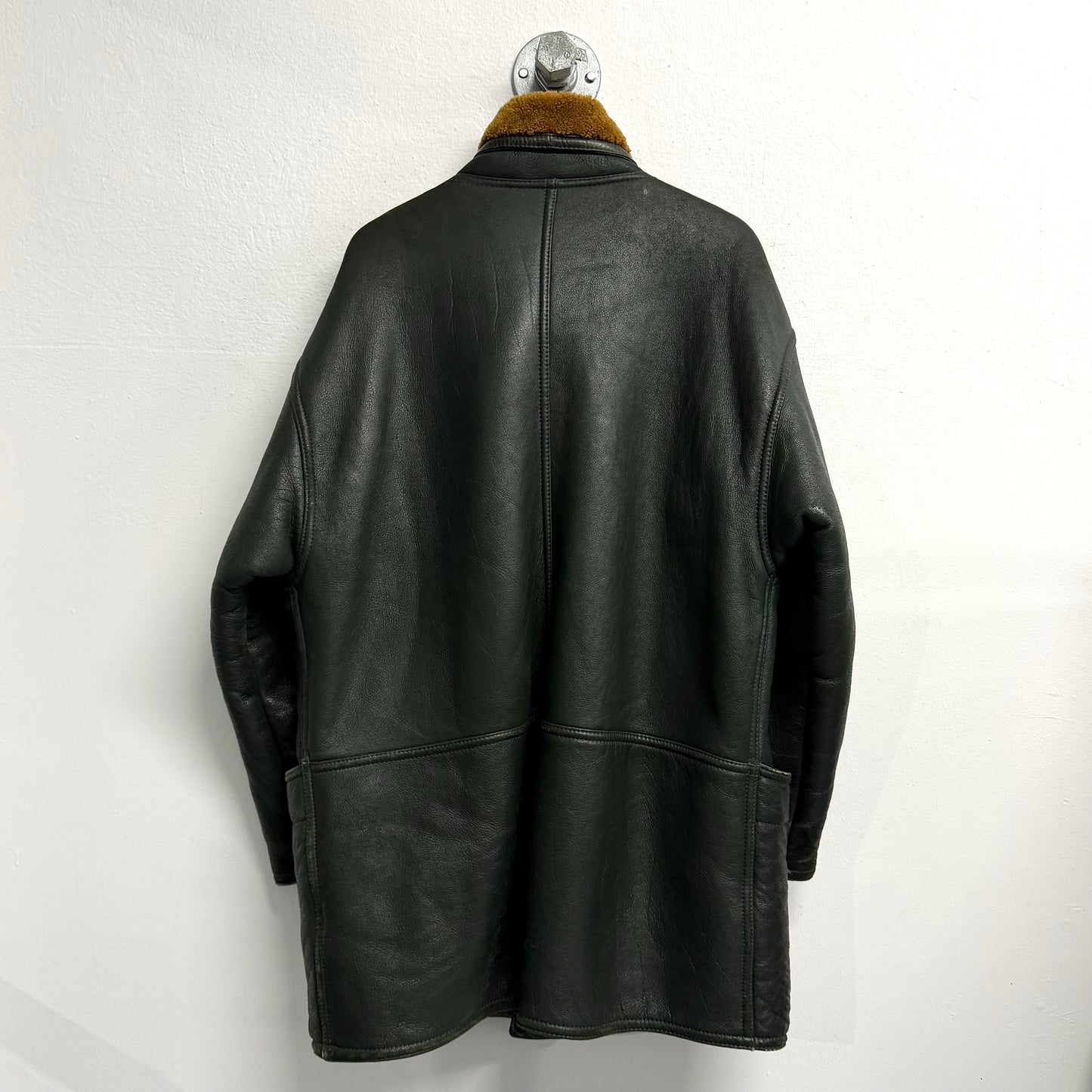 MARITHÉ FRANÇOIS GIRBAUD By RUFFO 1980s Shearling Leather Jacket