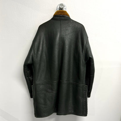 MARITHÉ FRANÇOIS GIRBAUD By RUFFO 1980s Shearling Leather Jacket