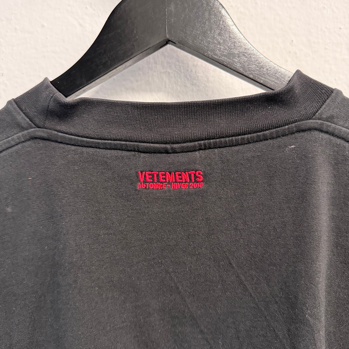 VETEMENTS FW18 Demna Gvasalia Rammstein Oversized TShirt