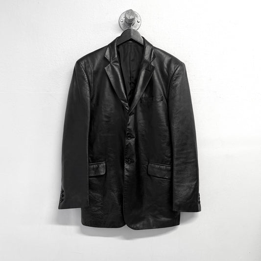 YOHJI YAMAMOTO D’URBAN A.A.R Leather Blazer Jacket