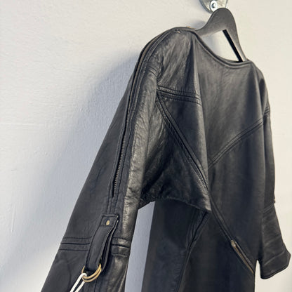VINTAGE Leather Punk Dress