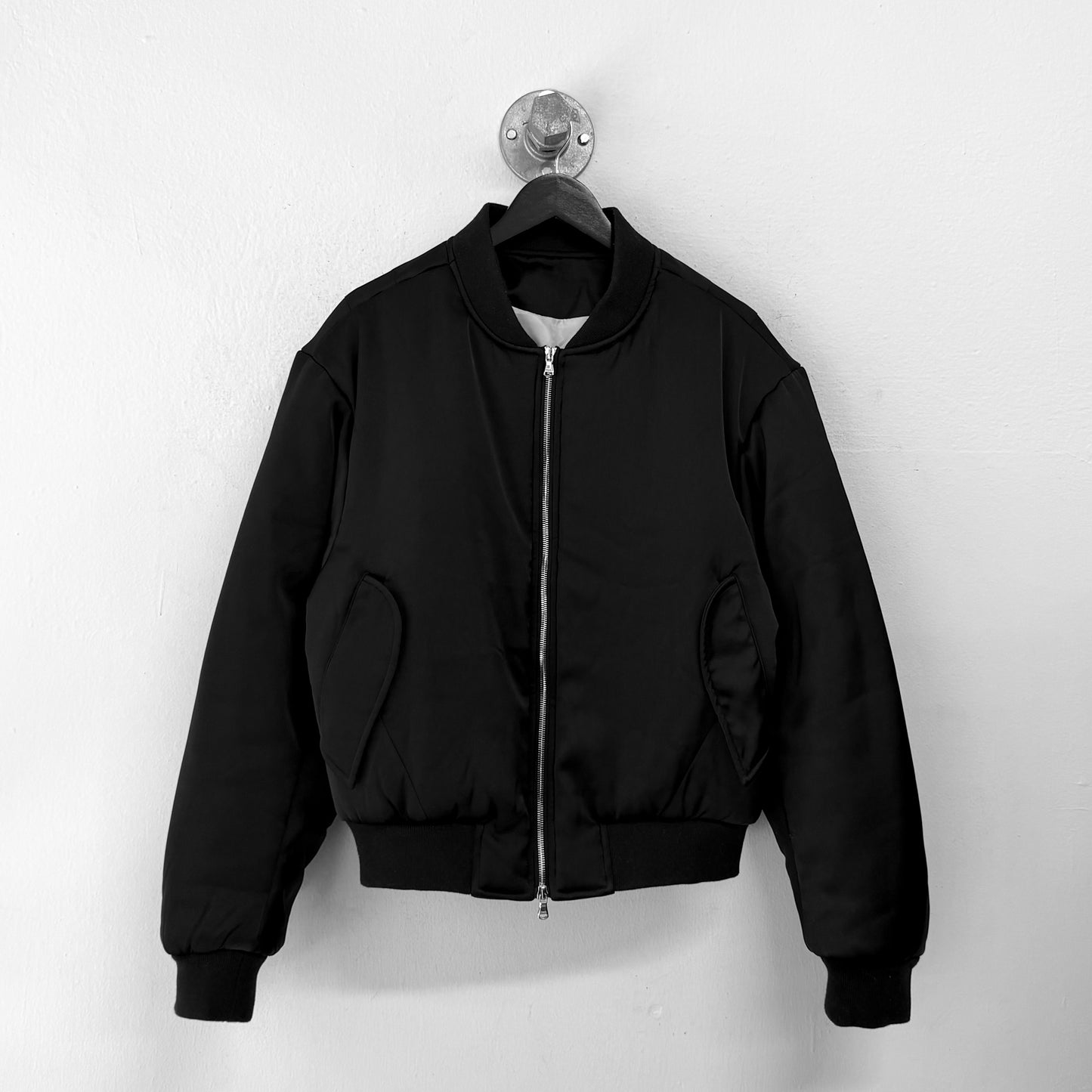 VUJA DE Max Satin Pillow Bomber Jacket