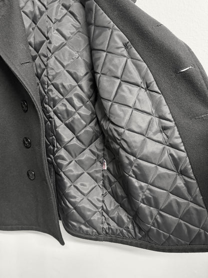 SCHOTT 740N Vintage Peacoat Wool Jacket